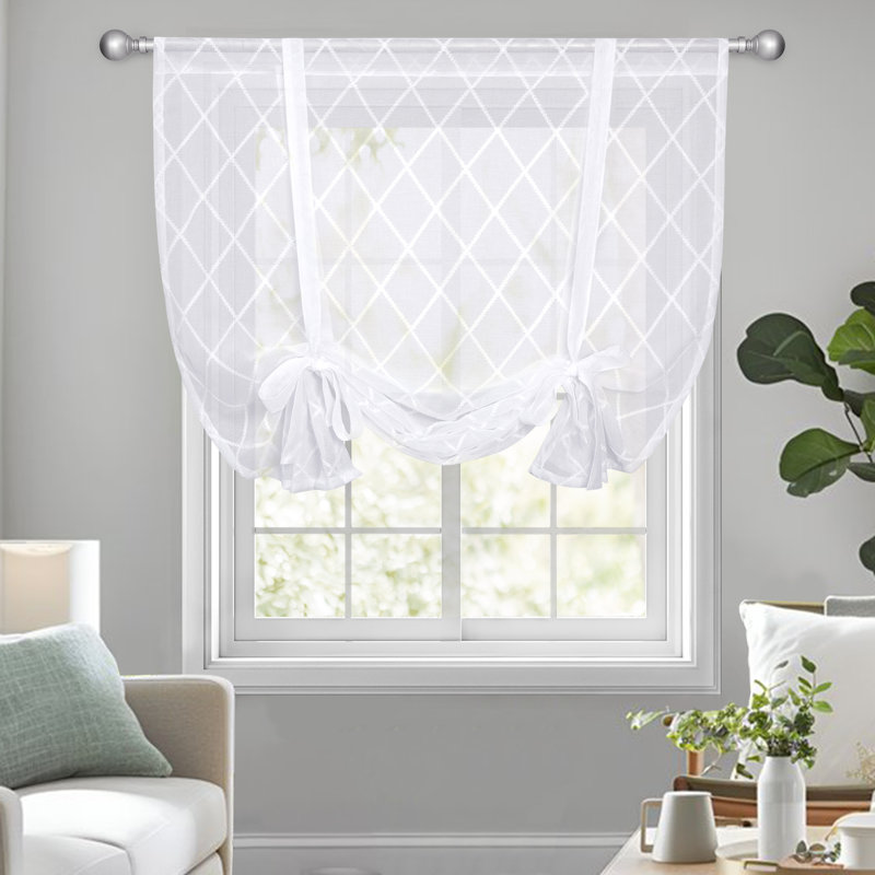 Rod Pocket Sheer Window Valance