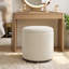 Tabouret d'appoint pivotant rembourré de 48 cm avec couvercle de plateau réversible-653499973