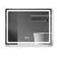 24,27 po Miroir lumineux de salle de bain W de conception imperméable, interrupteurs séparés, fiable