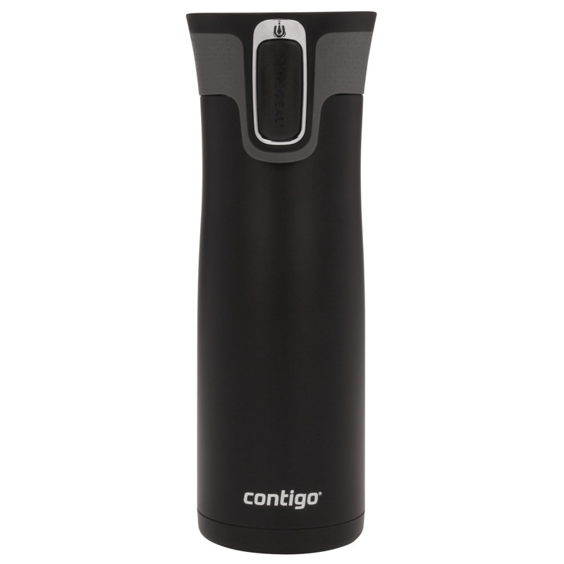 Tasse de voyage en acier inoxydable à double paroi 20 oz Autoseal West Loop, Noir