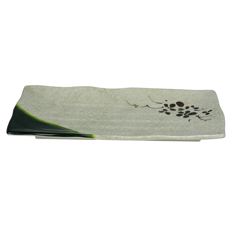 Assiette plate en mélamine Ripple