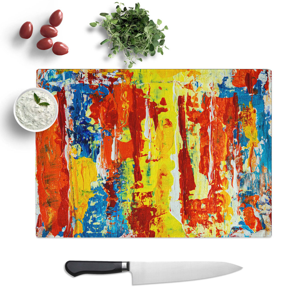 Tempered Glass Art Painting Vol.318 Chopping Board