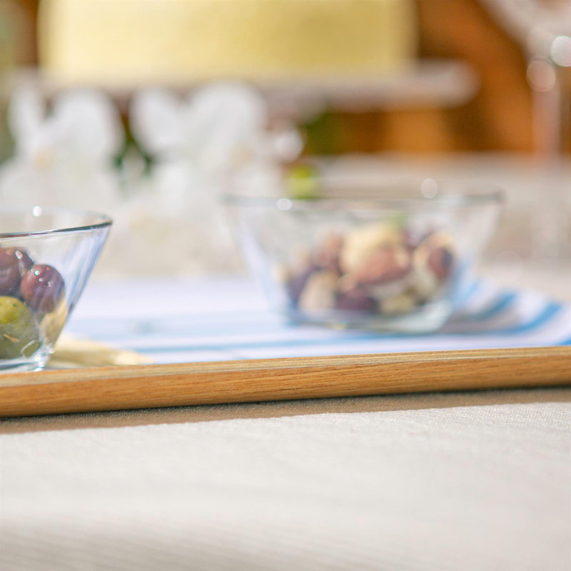 Bee Stripe Serving Tray