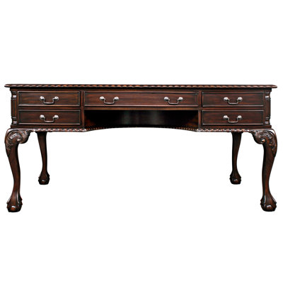 64'' Chippendale Partners Writing Desk