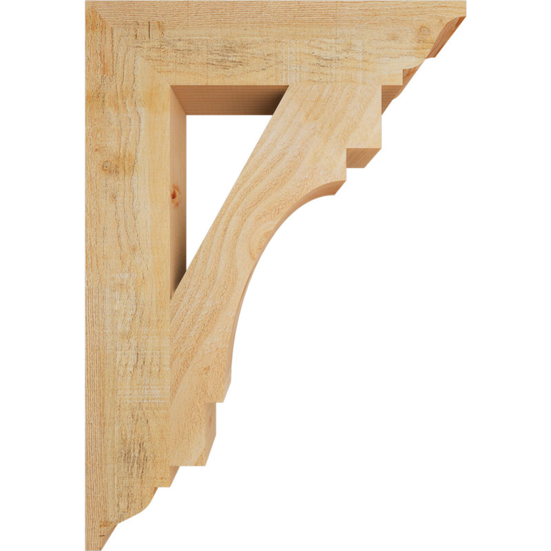 Support de scie grossière traditionnelle, sapin Douglas, l 4 po x P 18 po x H 26 po, H 26 po x l 3,5 po x P 18 po