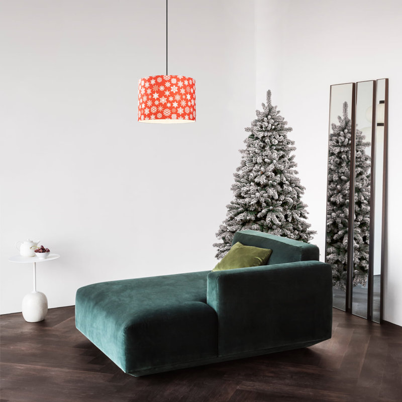 Luminaire suspendu tambour 1 lumière Gainesville
