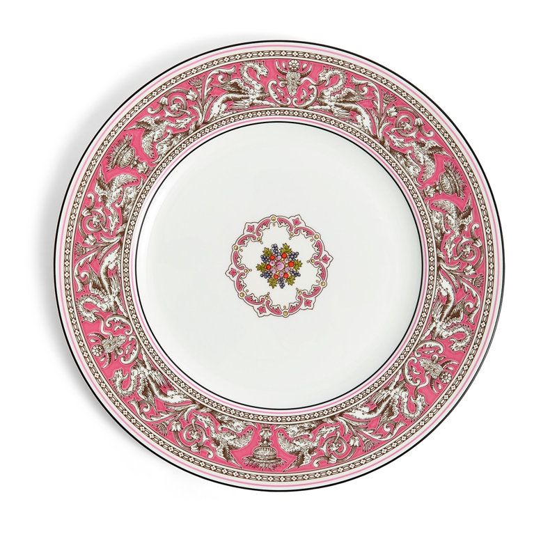 Wedgwood Florentine Colours Plate 10.7In, Fuchsia