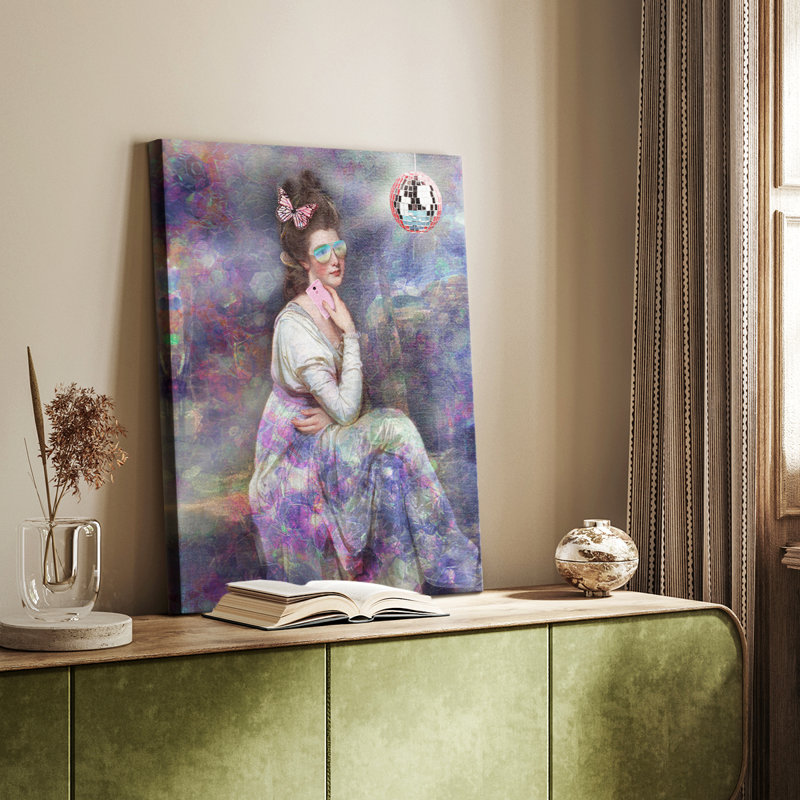 Lady Elizabeth Selfie - galerie Cavas, H 18 po x l 12 po