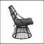 Chaise et table d'appoint