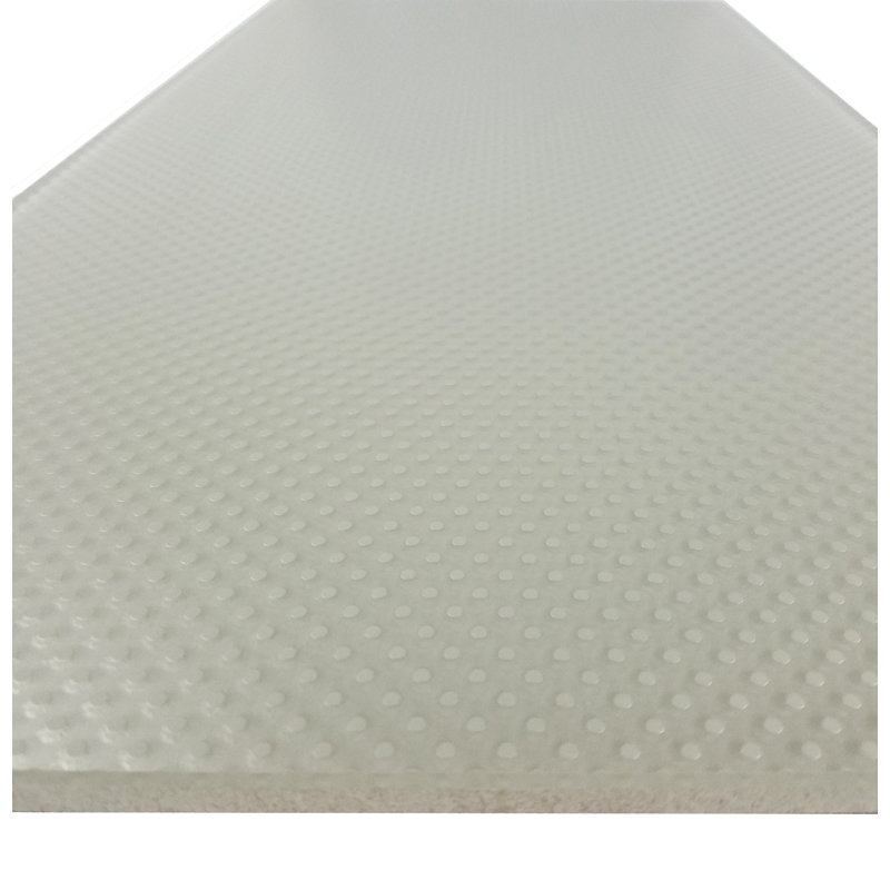 Carreau en verre pour mur et plancher en particules 12 po x 24 po, Taupe