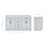 60" Double Bathroom Vanity Base Only-2080706937-2122814272