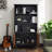 Bookcase With Cabinet, Bookshelf With Doors