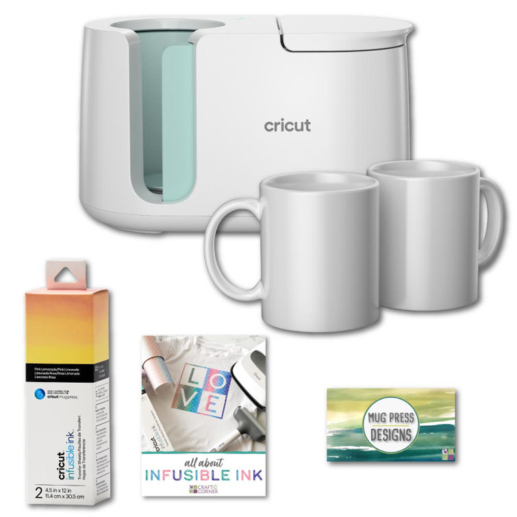 Cricut Blank Mug, Ceramic-Coated, Dishwasher & Microwave Safe Mug to  Decorate, Cricut Mug Press & Infusible Ink Compatible,15 Oz Sublimation  Mug