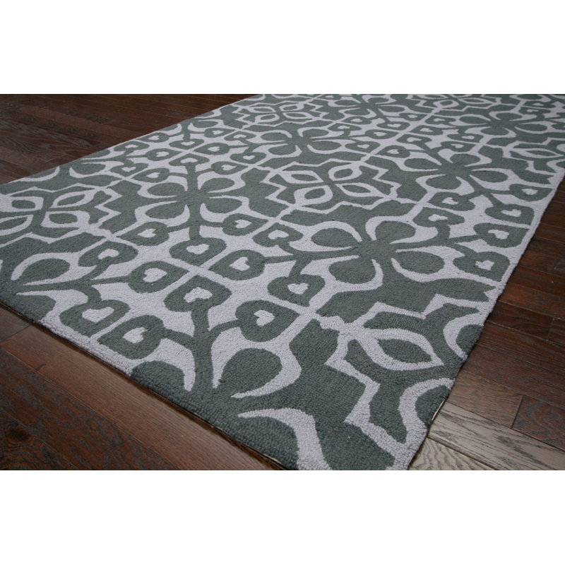 Tapis gris foncé Oneil Mika, 7 pi 7,2 po x 9 pi 6 po