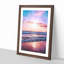 Pink Beach - Single Picture Frame Print on MDF-56862521-56862520