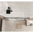 Frameless Shower Door, 1/4 "(6 Mm) Clear Tempered Glass, Explosion Proof Film, Stainless Steel Handle-120558948