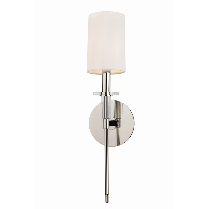Amherst 1 - Light Wallchiere, Polished Nickel