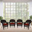 Chaise de patio avec coussins-10967689-10967690