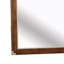 Miroir Leeani au fini chêne foncé