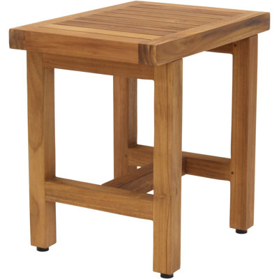 Spa Lotus Teak Shower Bench