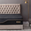 Matelas en mousse viscoélastique gélifiée infusée de cuivre ferme Egohome-94365171-126096422