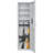 53" Fingerprint Touch Panel In-Wall Safe,Hidden Wall Gun Safe for Rifles with Adjustable Shelves,Assembled Storage Multifunctional Wall Safe for Firearm and Valuables (Black-Fingerprint)-114169791