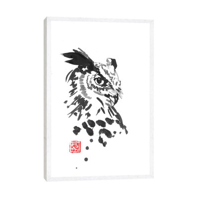 Chouette by Péchane - Print on Canvas
