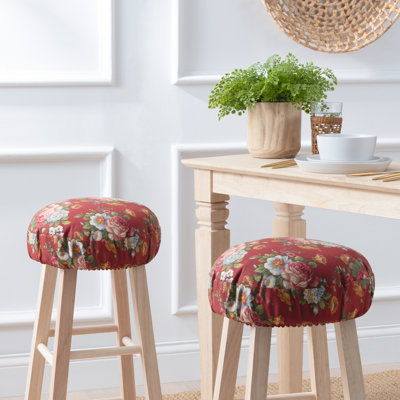 Bella Rose 13" Barstool Cover