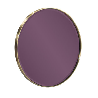 Jialin Round Mirror, Emerald Green