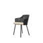 Choice Chair Indoor and Four Steel Legs Base with Upholstery Cover Set (Cane-line Scent Seat-Back Cover)-1720633769-1720616068-1720616341