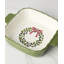 Evergreen Square Scallop Baking Dish