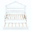 Lit en bois avec couchette, lit pour enfant avec tablette-522577363