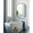 Aransa Scalloped Rectangle Wall Mirror-639319494-564624755