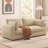 Haven 87.8" W Upholstered Sofa,Beige-371403713-385337917