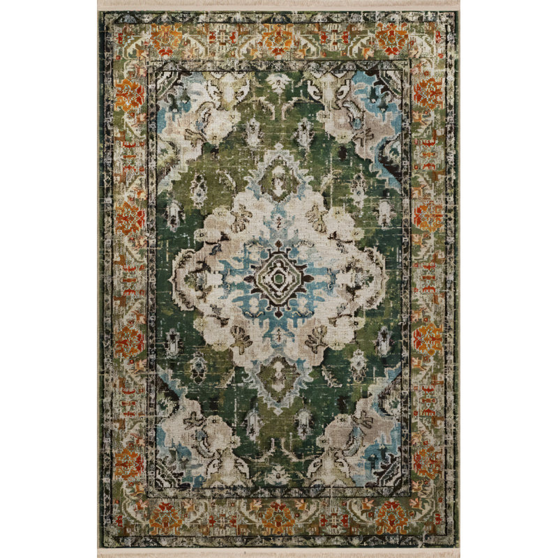 Tapis rectangulaire Waiel, Tapis de couloir 4 pi x 9 pi 11 po
