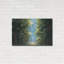 Art mural en métal Sunlit Forest Blue C 'par Julia Purinton-879515297
