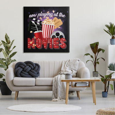 " Now Playing Movies Sign " by Lux + Me Designs