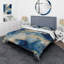 Ensemble de housse de couette en microfibre / polyester Blue Art-633514918