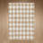 Modern Beige/Brown Machine-Washable Checkered Shag Area Rug-1051475503-1051670945