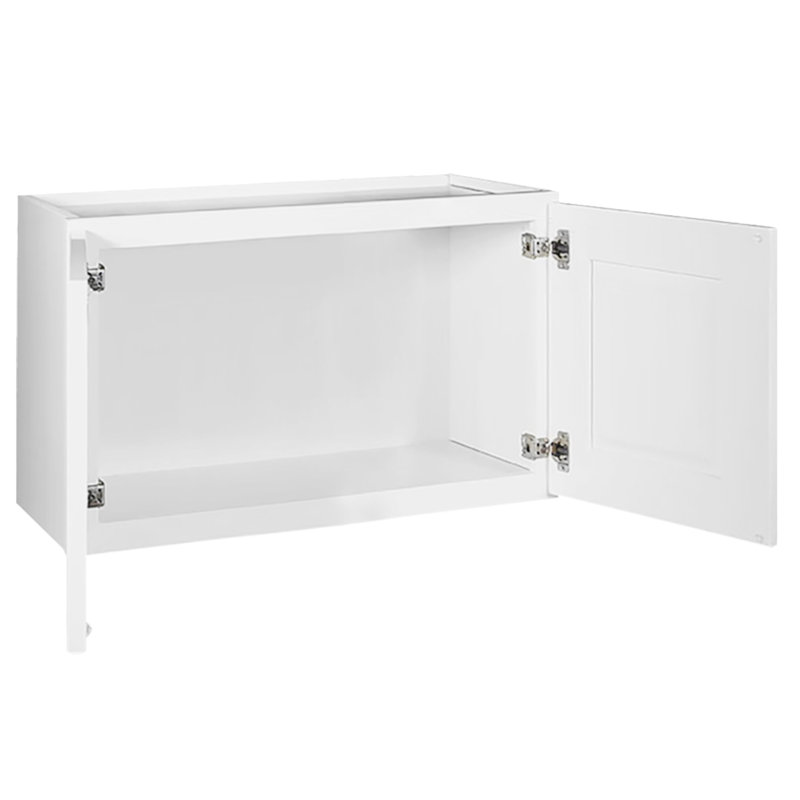 Armoire de cuisine style Shaker de Design House Brookings (prête à assembler), H 21 po x l 36 po, Blanc