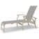 Askar Outdoor Rust-Resistant Metal Chaise Lounge