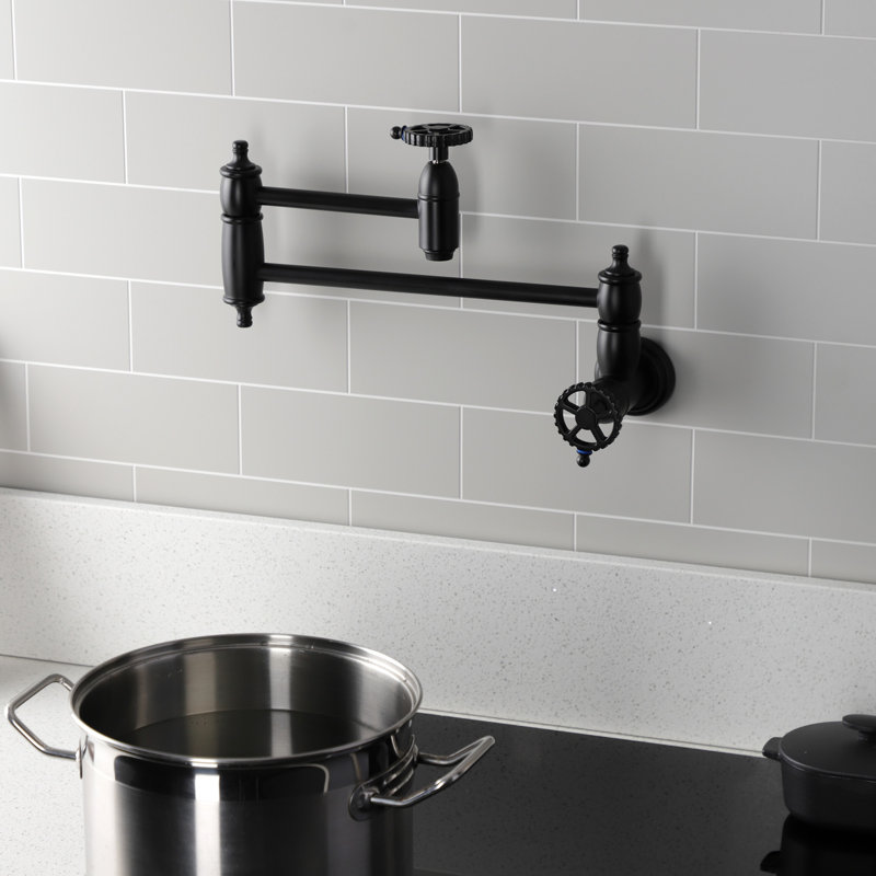 Remplisseur de pot Fuller, Noir mat