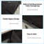 Boîte de rangement extérieure, boîte de rangement en métal, sac de rangement intégré en tissu Oxford, boîte de rangement extérieure verrouillable et imperméable - gris-123216757
