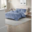 Ensembles de literie en velours luxueux, simple / simple TG, édredon hypoallergénique avec coussin décoratif