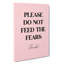 Do Not Feed the Fears - Wrapped Canvas-61881548