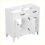 Meuble-lavabo moderne avec armoire et tiroirs-104947390