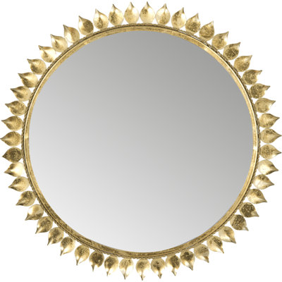 Chamille Metal Flat Wall Mirror
