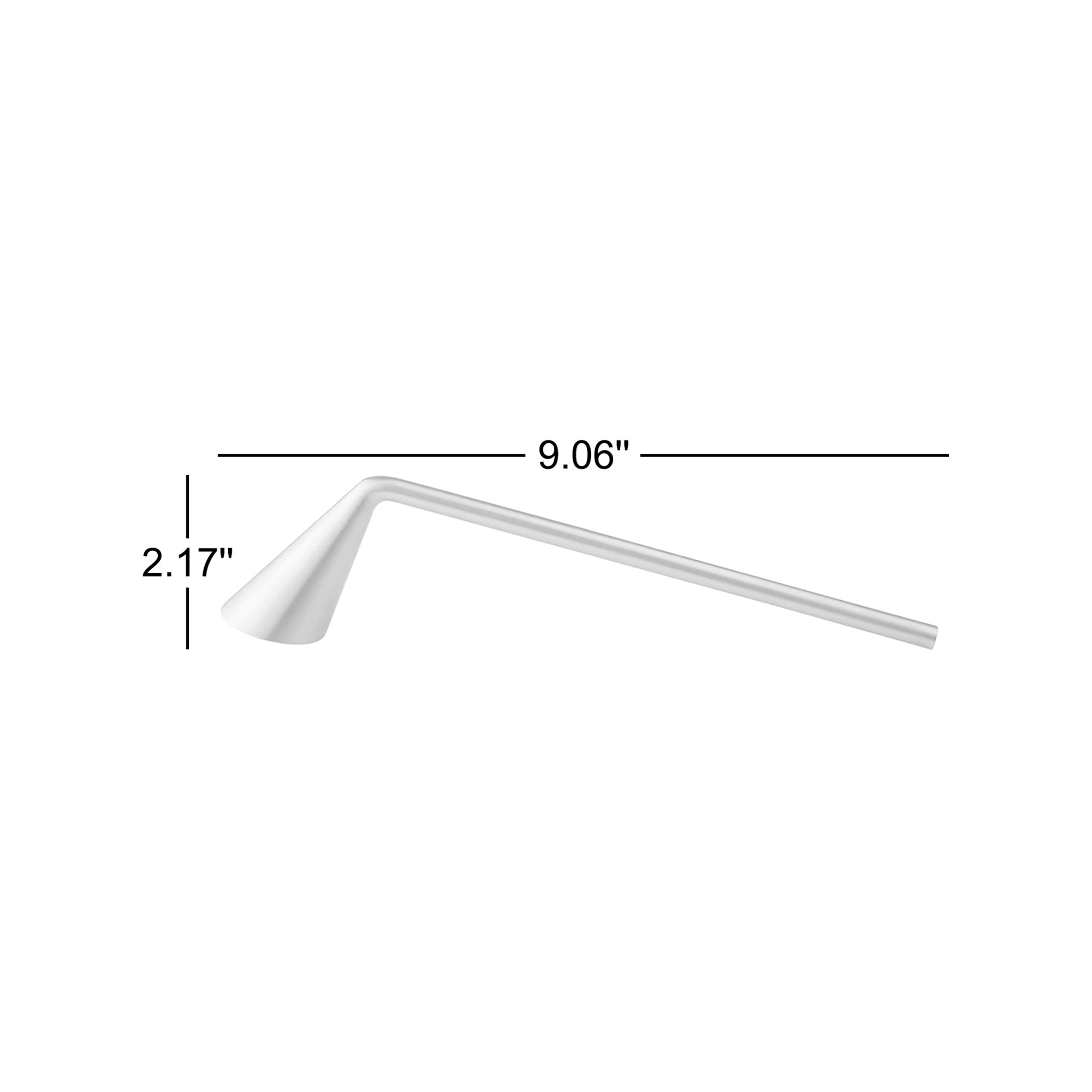 NOX Candle Snuffer, Burnt Metal
