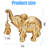 Elephant Sculpture Figurine Handcrafted Home Decor  -1460235902