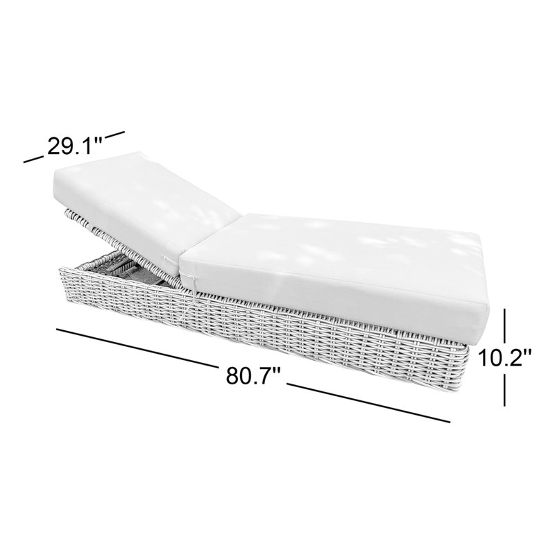 Chaise longue Sommer